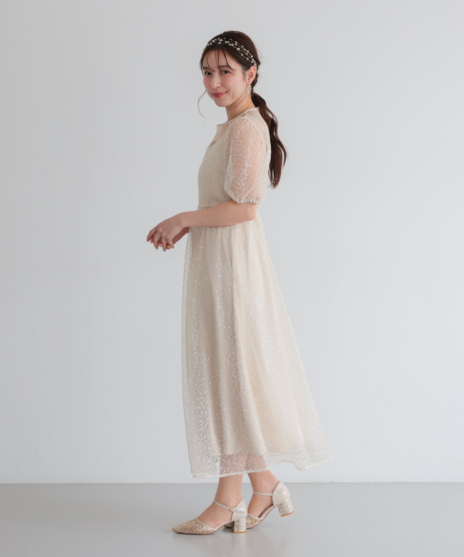 シアースパンコールフレアドレス/22326288