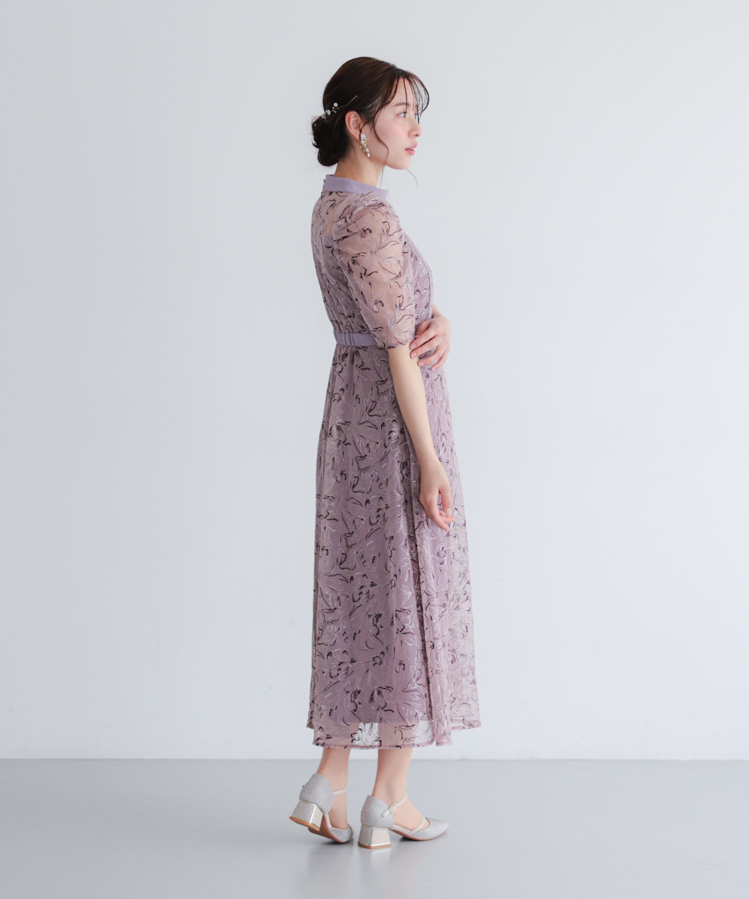 パープル/163cm/Mサイズ