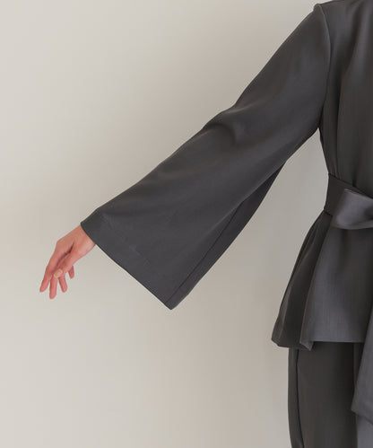 リボンペプラムセットアップスーツ/22125605