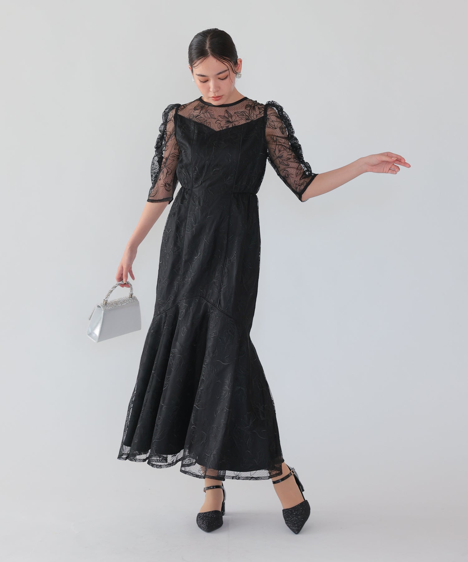 ブラック/164cm/Mサイズ着用