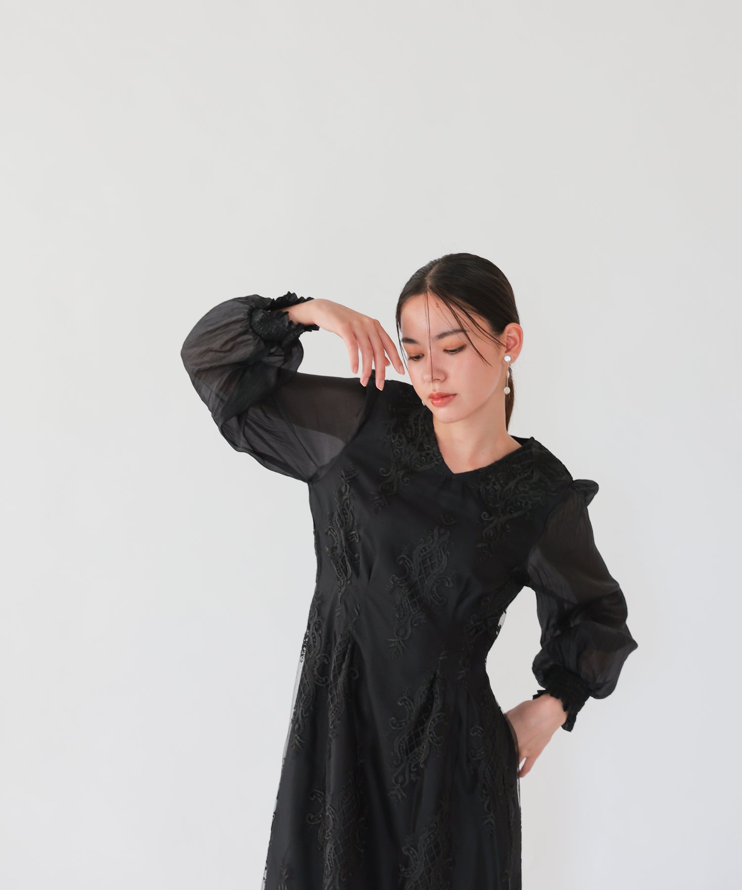 ブラック/164cm/Mサイズ着用