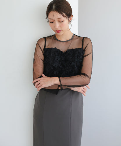 チャコール/162㎝/Mサイズ着用