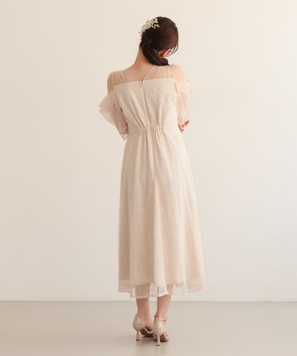 ピンクベージュ/163cm/Mサイズ着用
