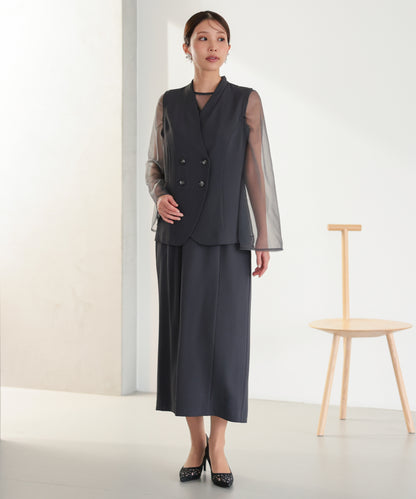 シアーレイヤード2WAYドレスセット/22325283