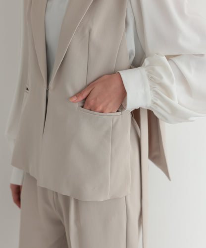 サイドベルトジレセットアップスーツ/22125607