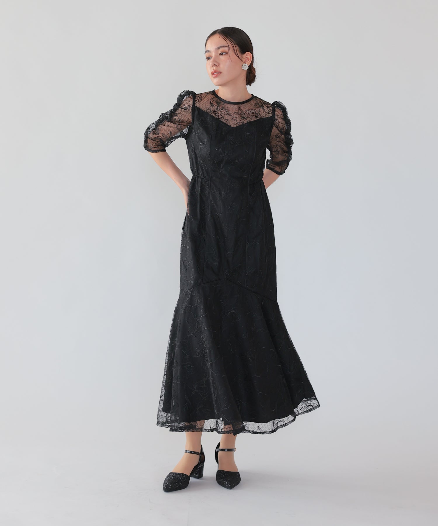 ブラック/164cm/Mサイズ着用