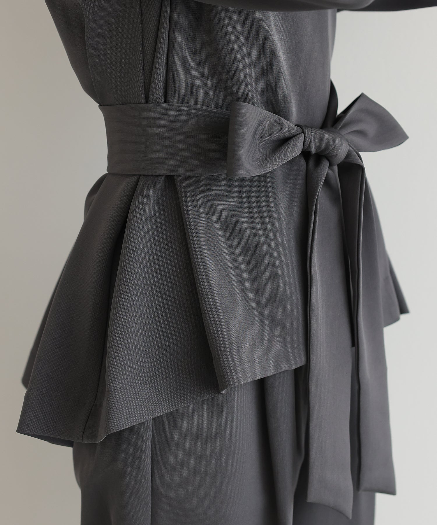 リボンペプラムセットアップスーツ/22125605