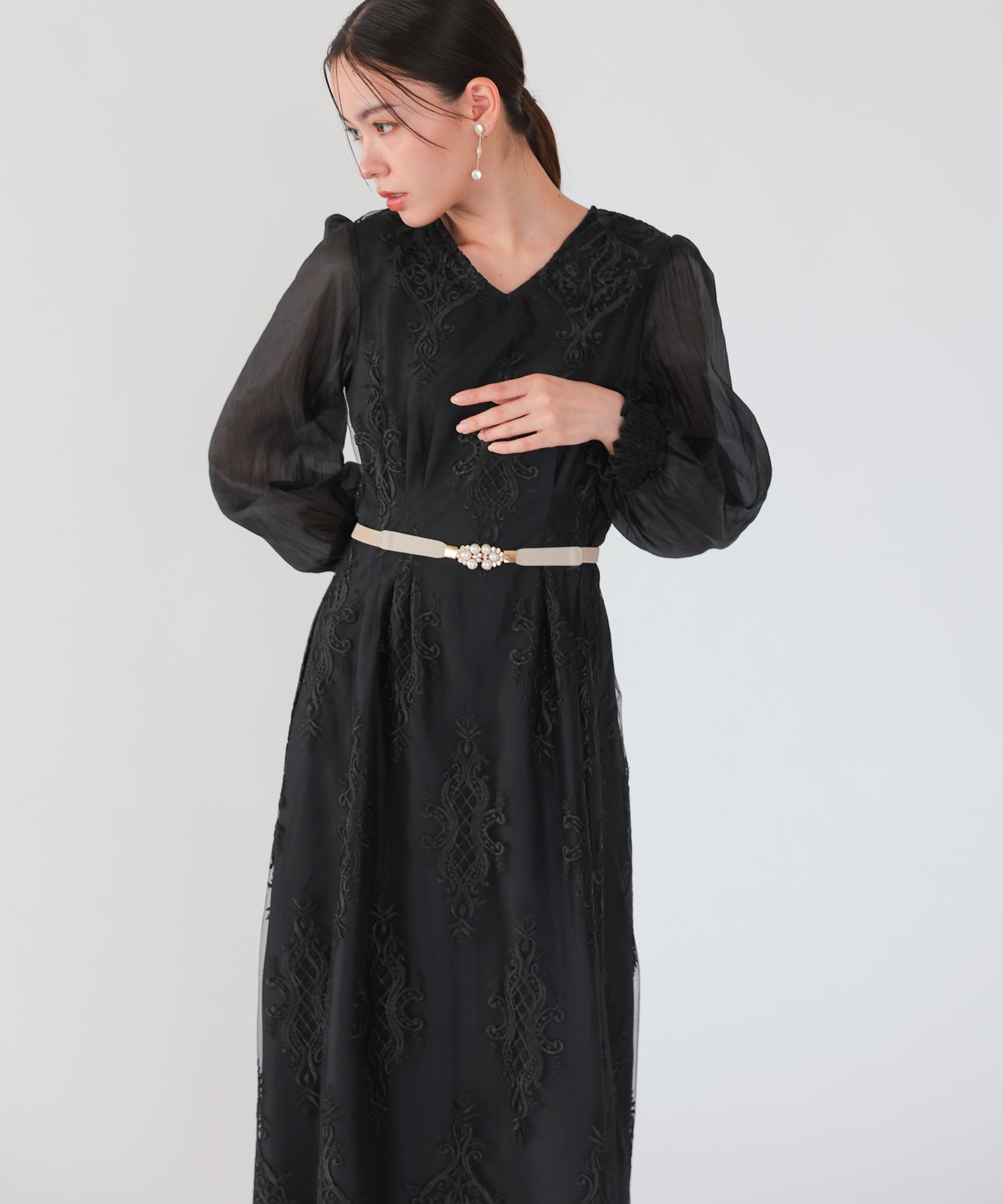 ブラック/164cm/Mサイズ着用