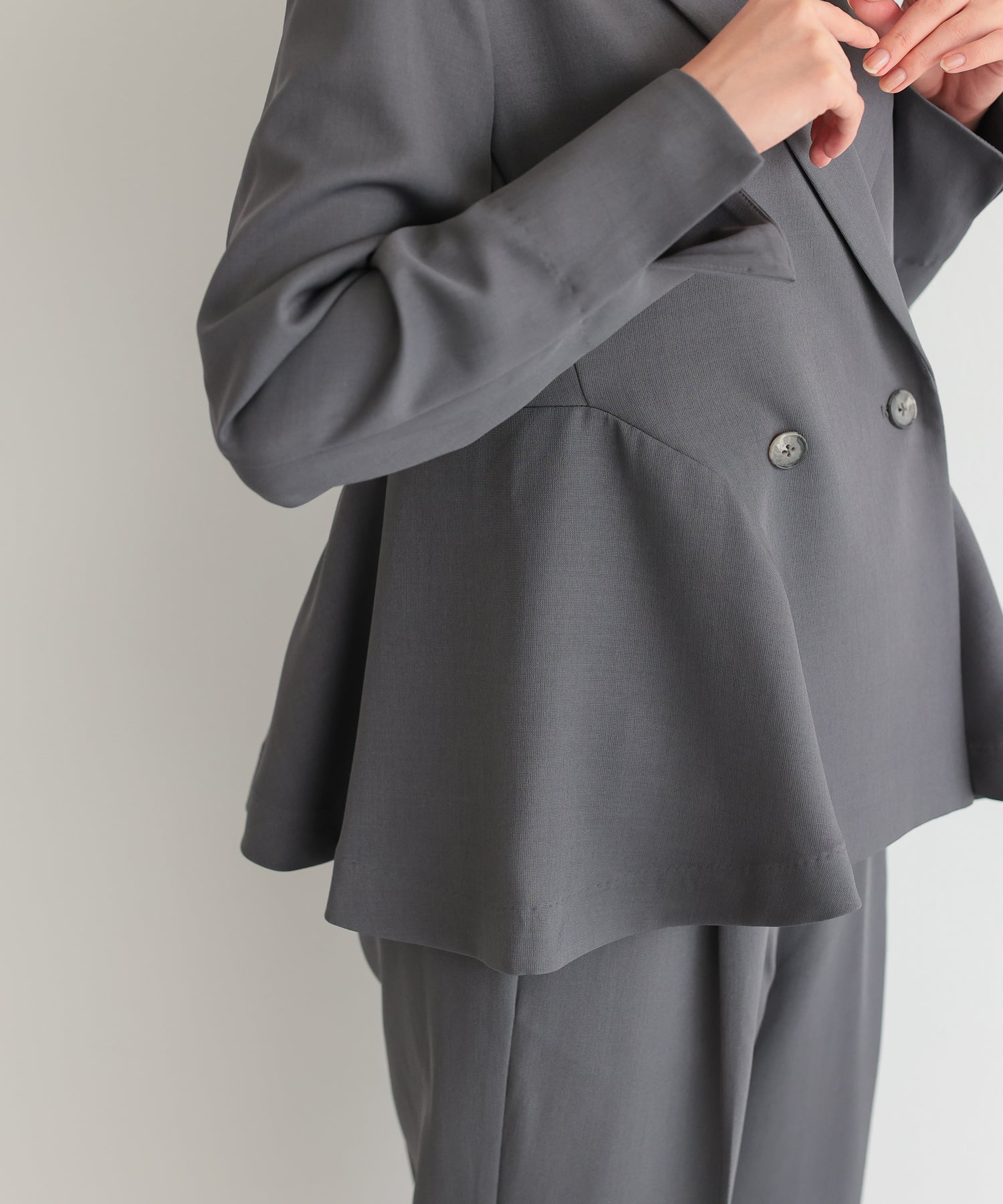 サイドフレアセットアップスーツ/22125606