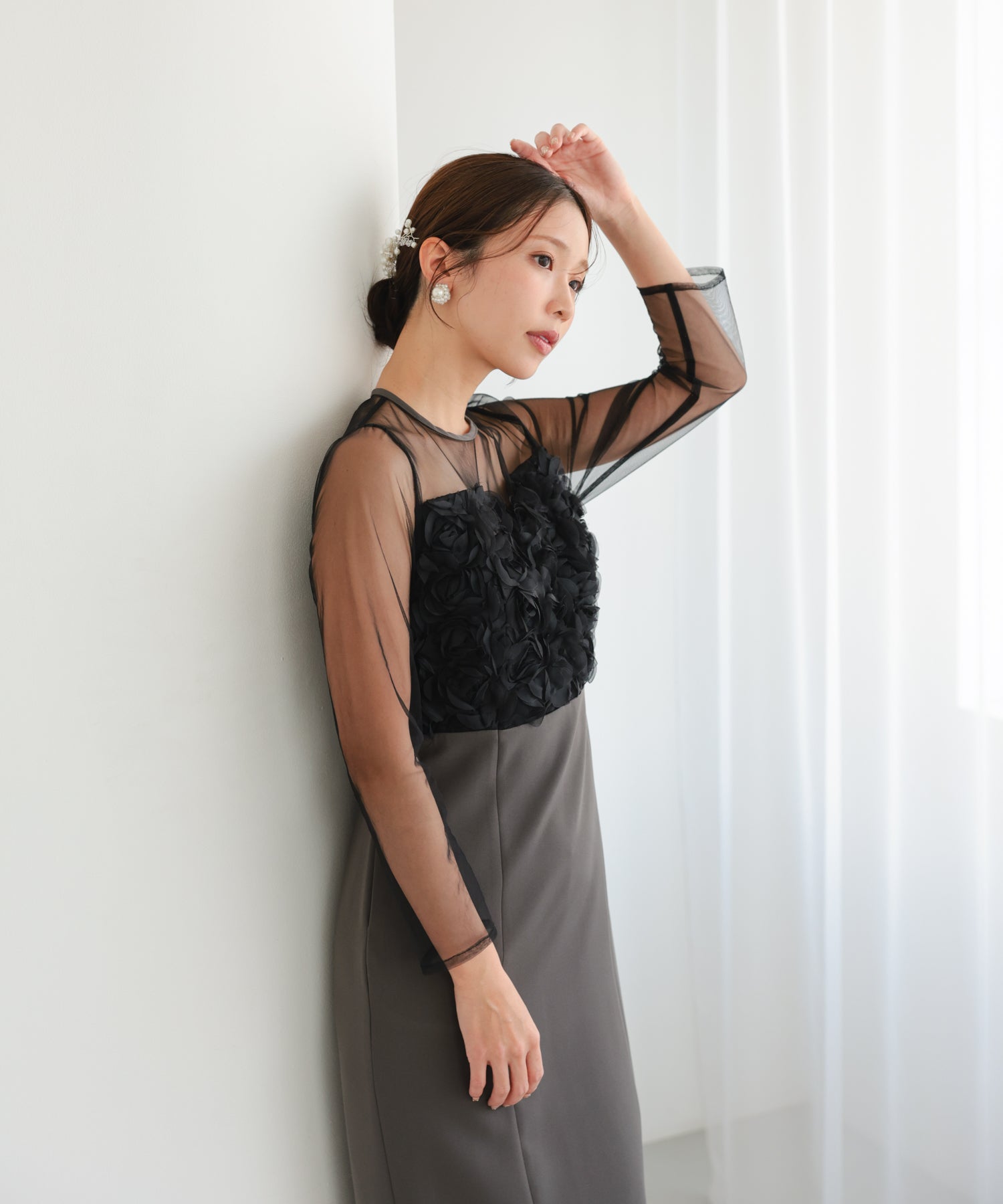 チャコール/162㎝/Mサイズ着用