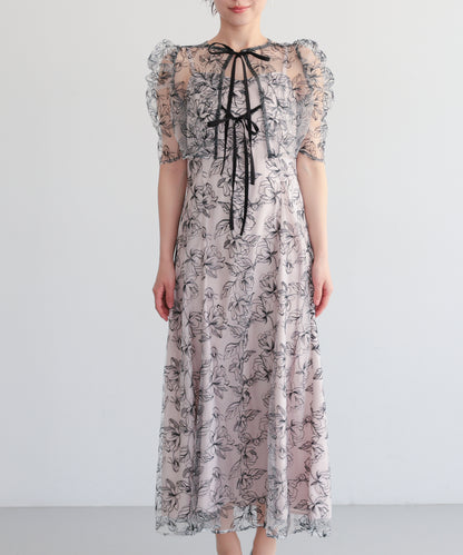 シアーレースボレロセットアップドレス/22325280