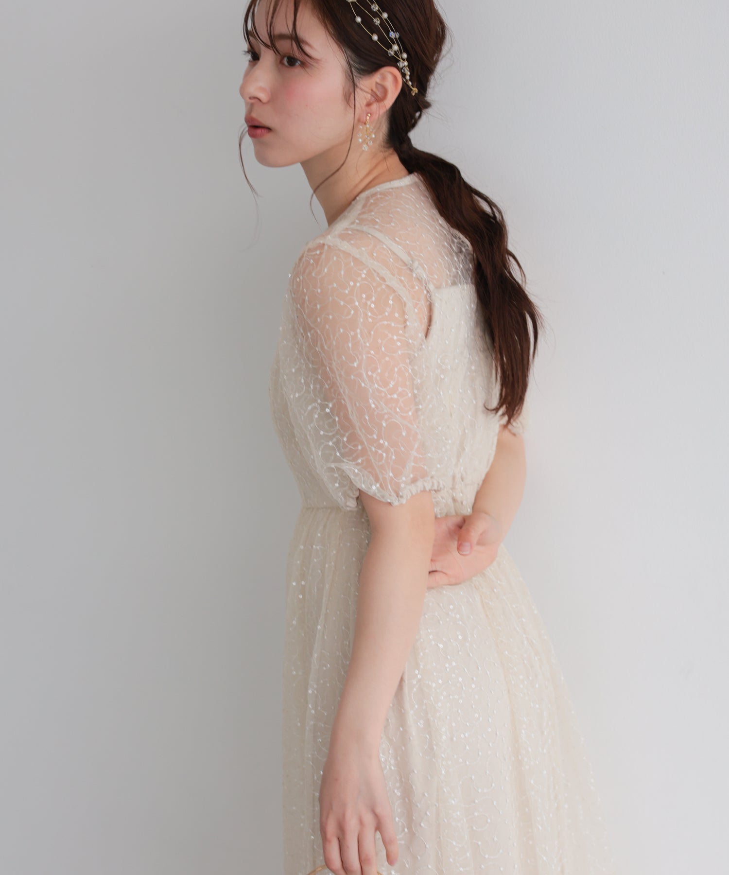 シアースパンコールフレアドレス/22326288