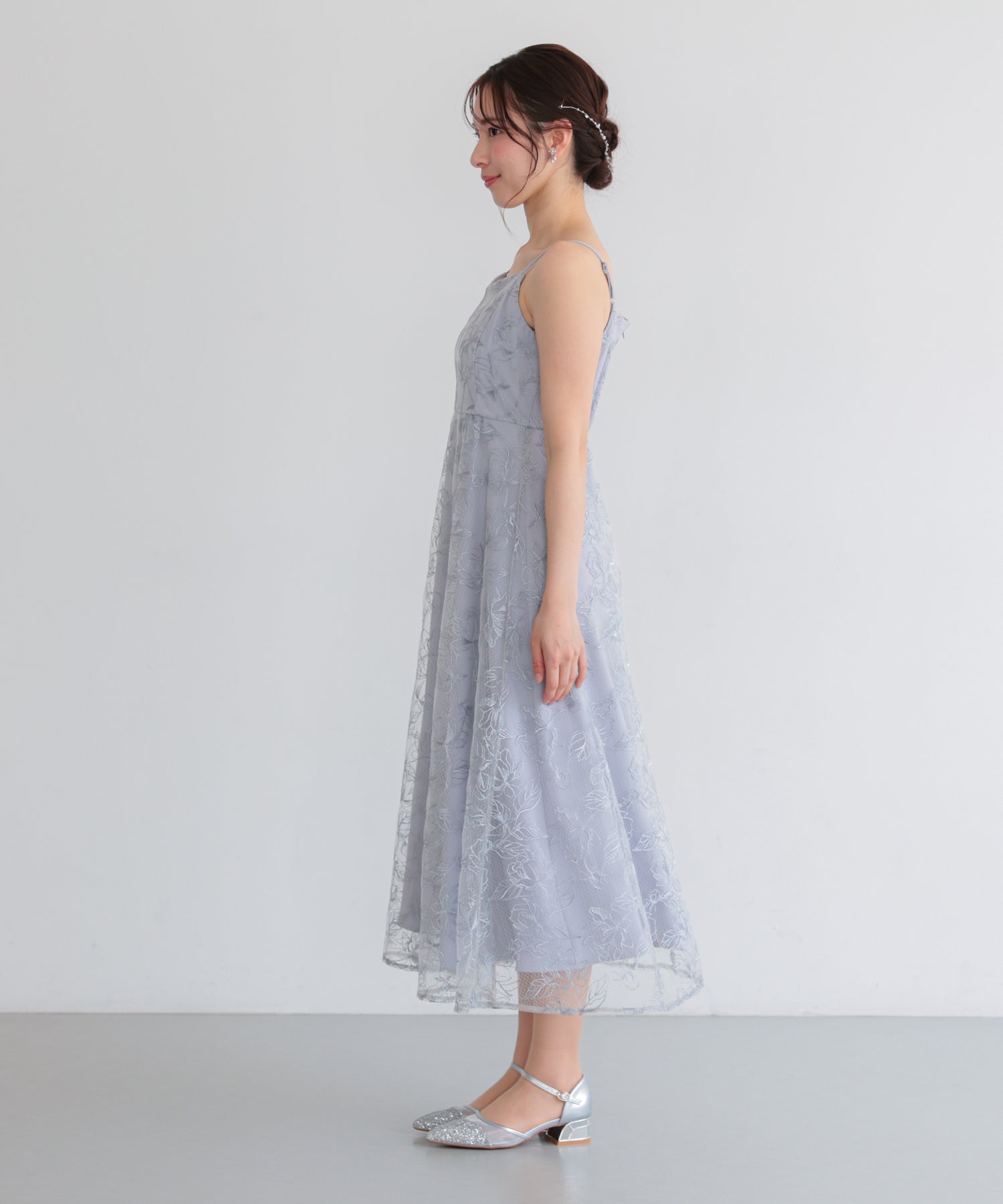 ライトブルー/163cm/Mサイズ着用