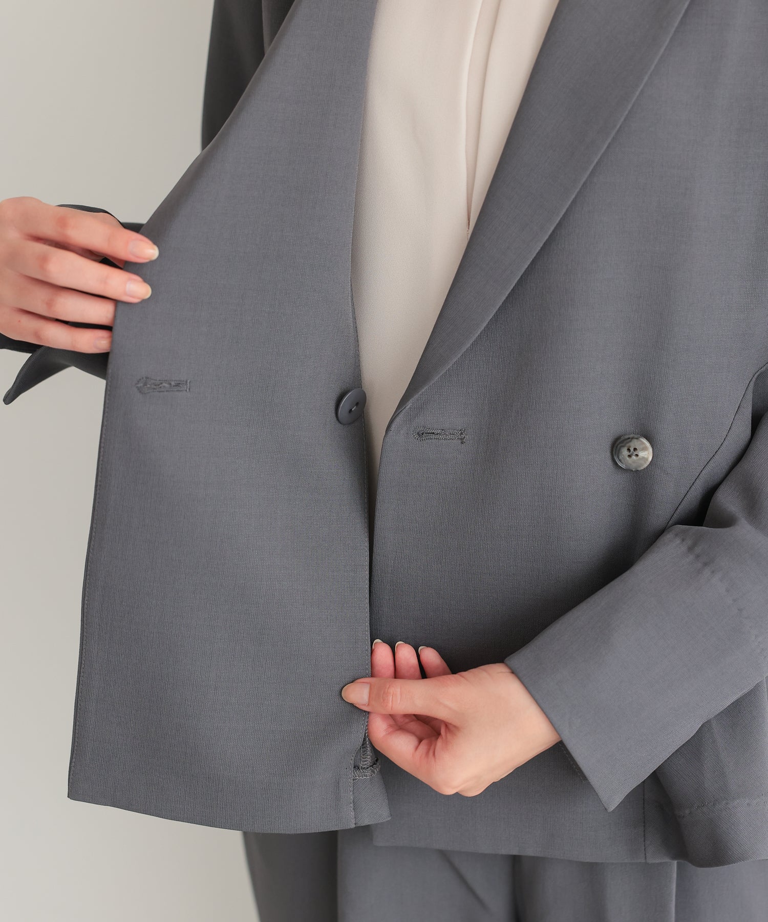 サイドフレアセットアップスーツ/22125606