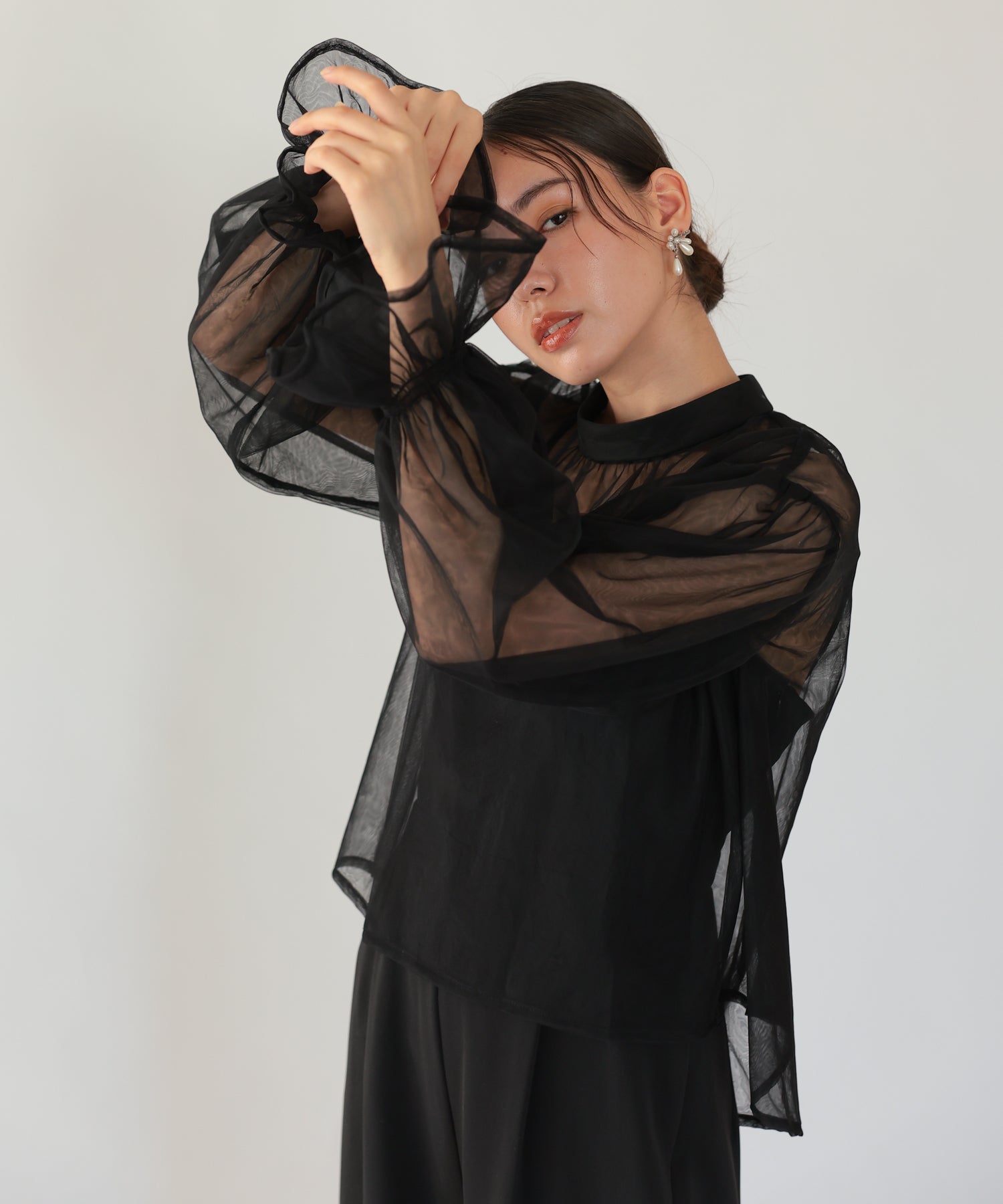 ブラック/164cm/Mサイズ着用