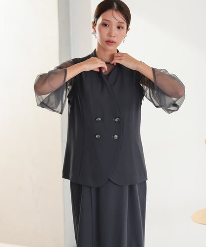 シアーレイヤード2WAYドレスセット/22325283