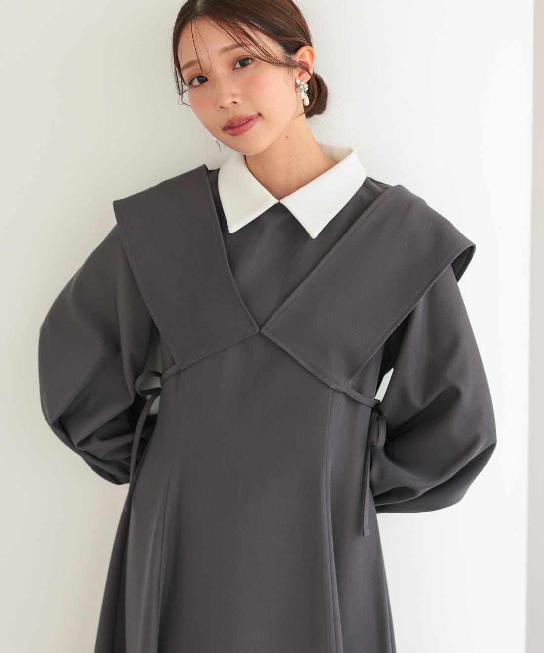 クラシックセーラーカラードレス/22325284