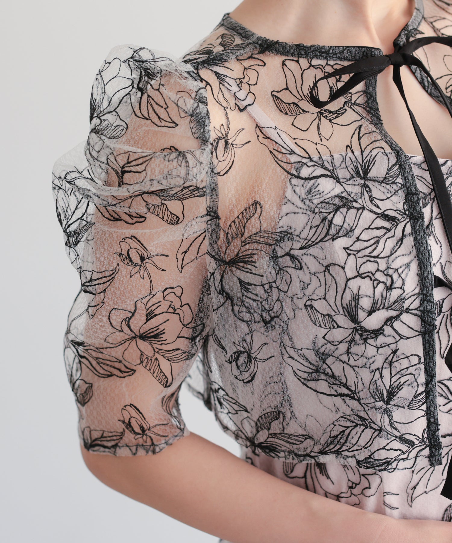 シアーレースボレロセットアップドレス/22325280