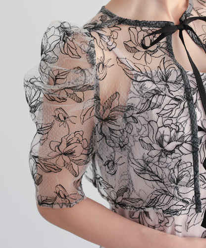 シアーレースボレロセットアップドレス/22325280