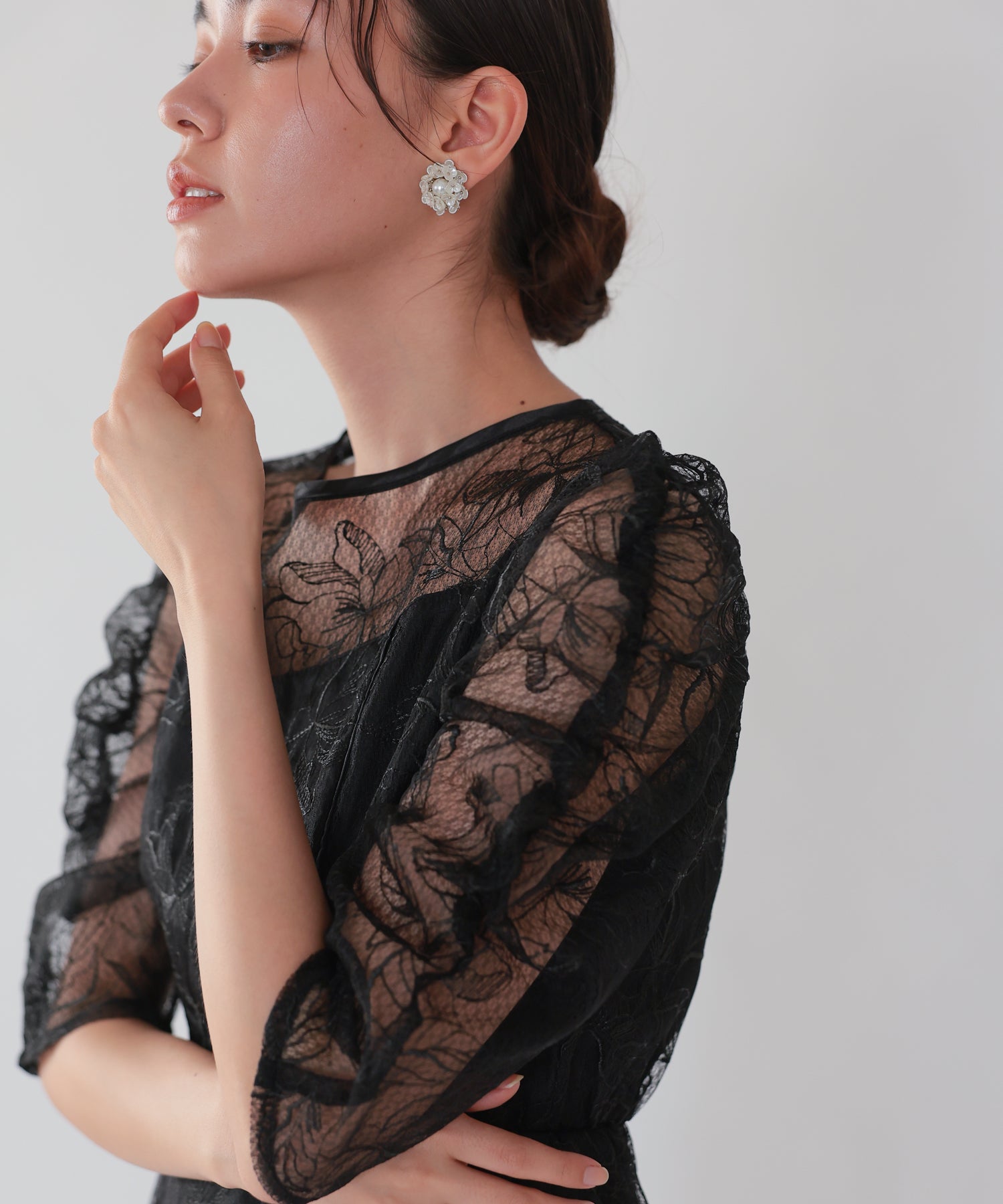 ブラック/164cm/Mサイズ着用