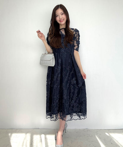 163cm/ネイビー/Mサイズ着用