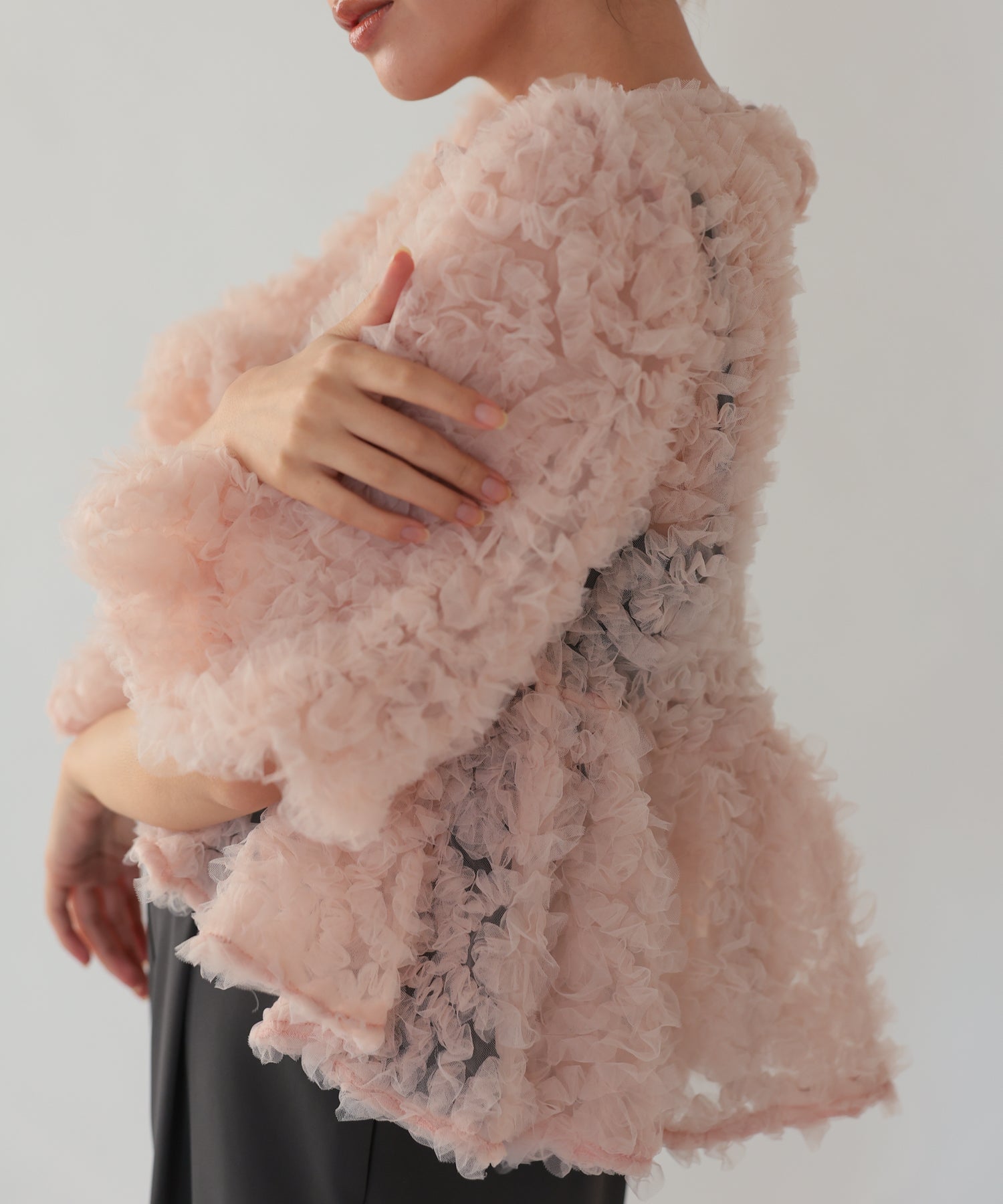 ピンク×チャコール