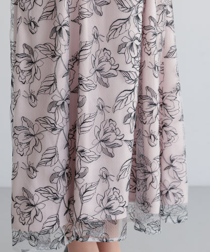 シアーレースボレロセットアップドレス/22325280