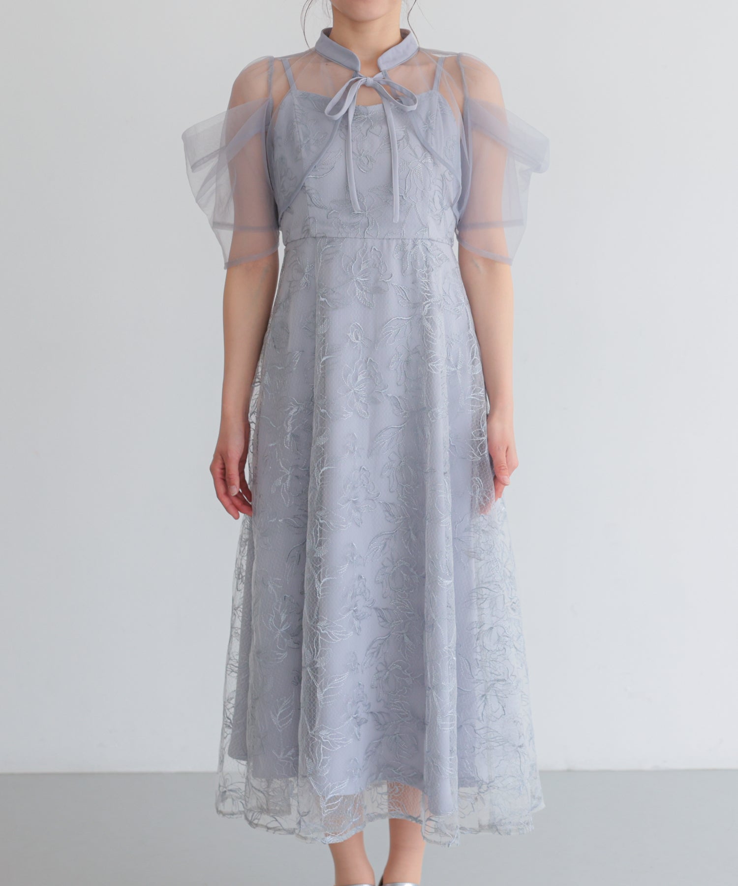 ライトブルー/163cm/Mサイズ着用