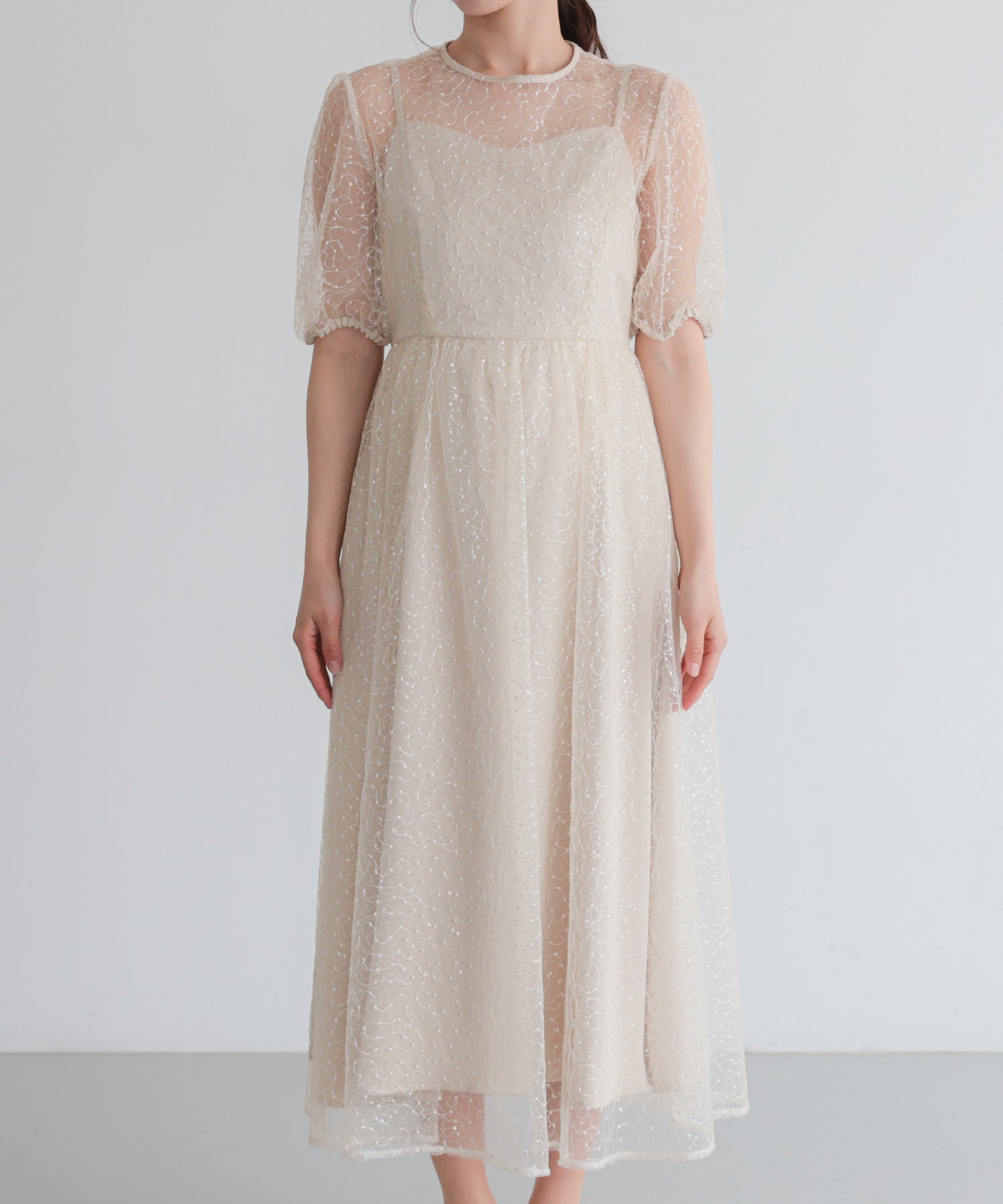 シアースパンコールフレアドレス/22326288