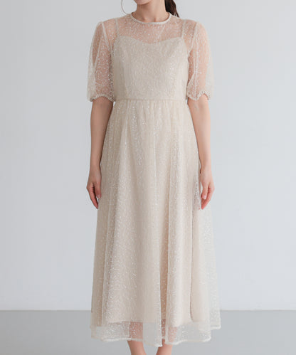 シアースパンコールフレアドレス/22326288