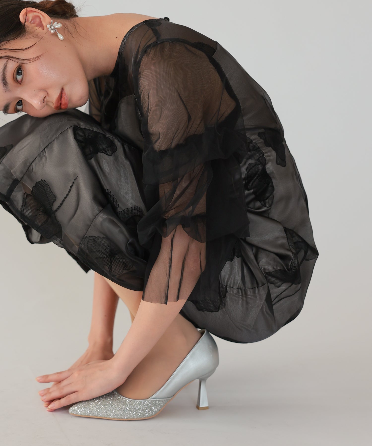 ブラック/164cm/Mサイズ着用