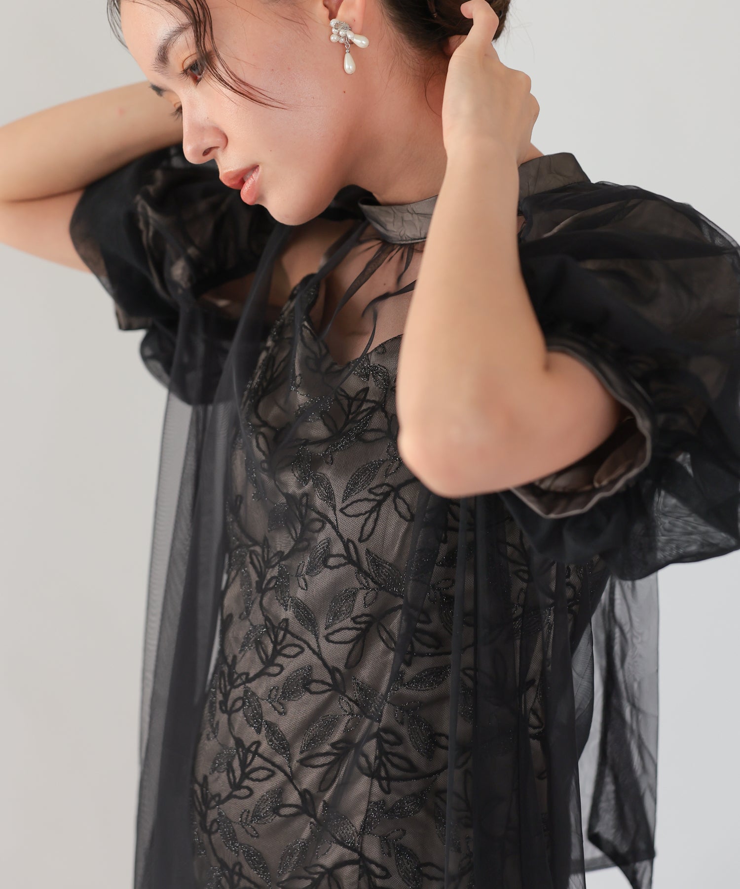 ブラック/164cm/Mサイズ着用