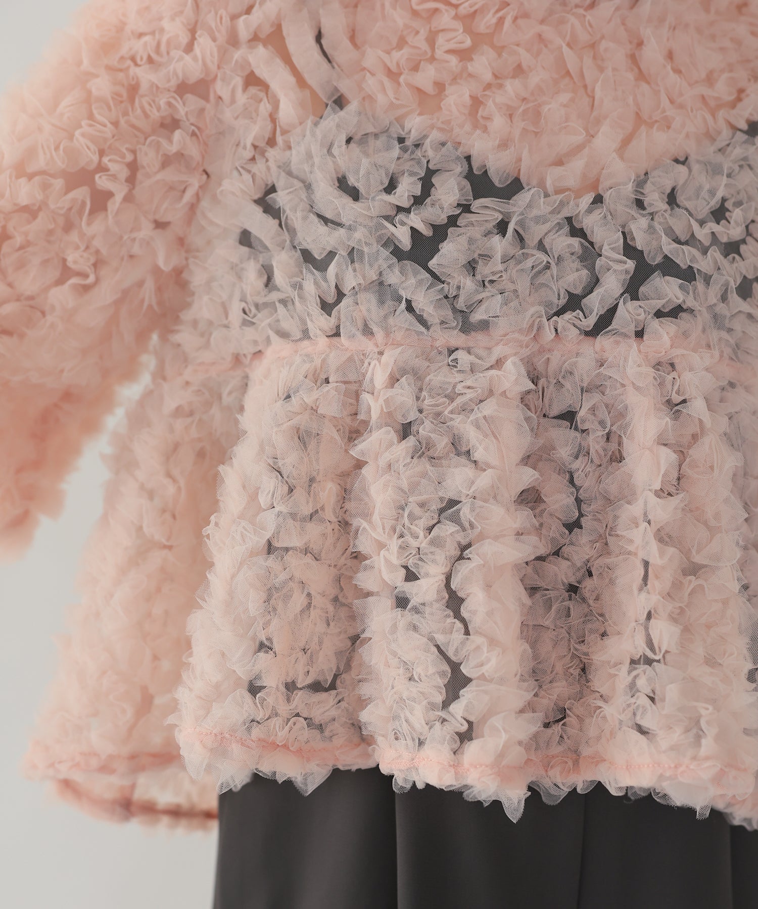 ピンク×チャコール