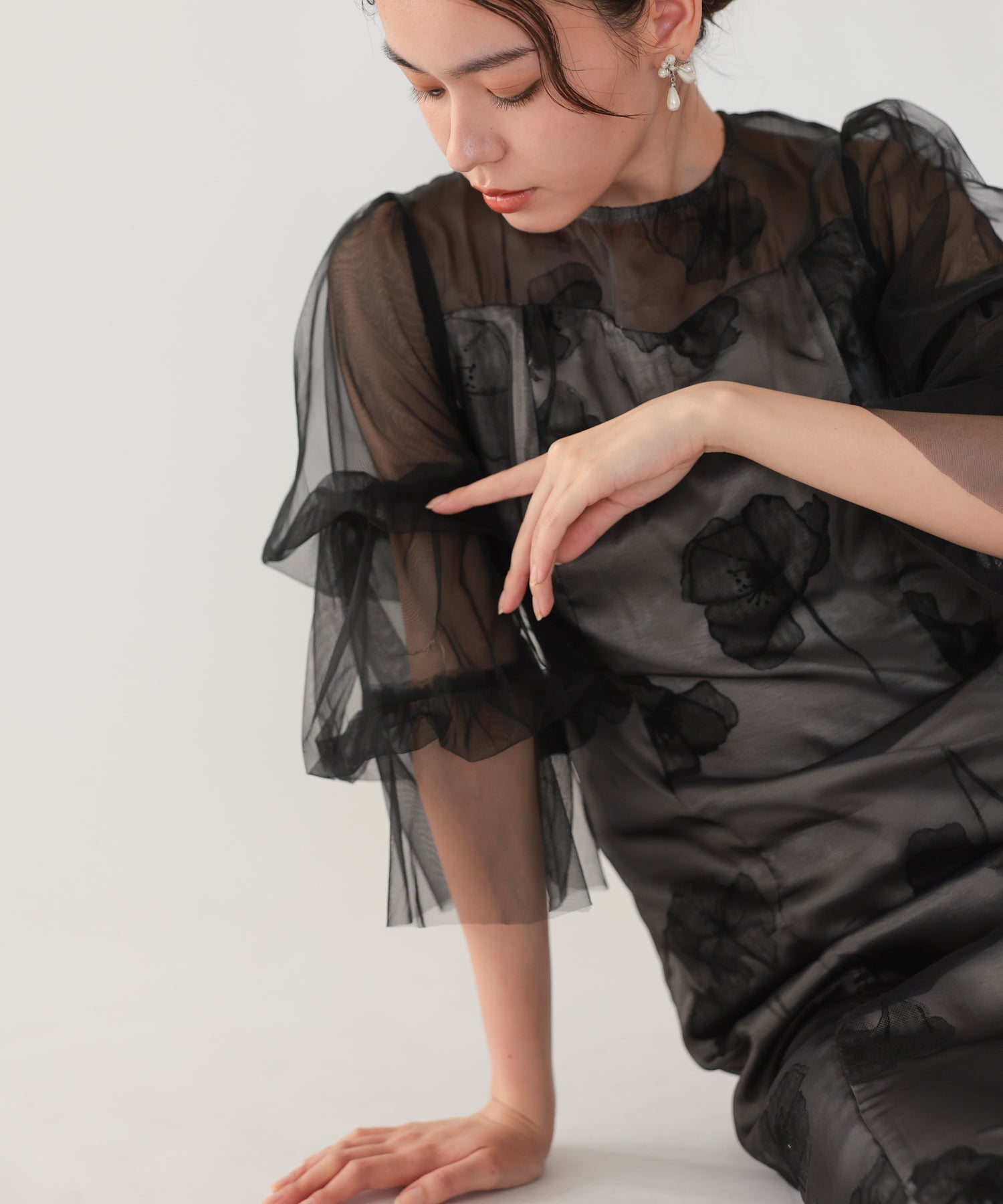 ブラック/164cm/Mサイズ着用