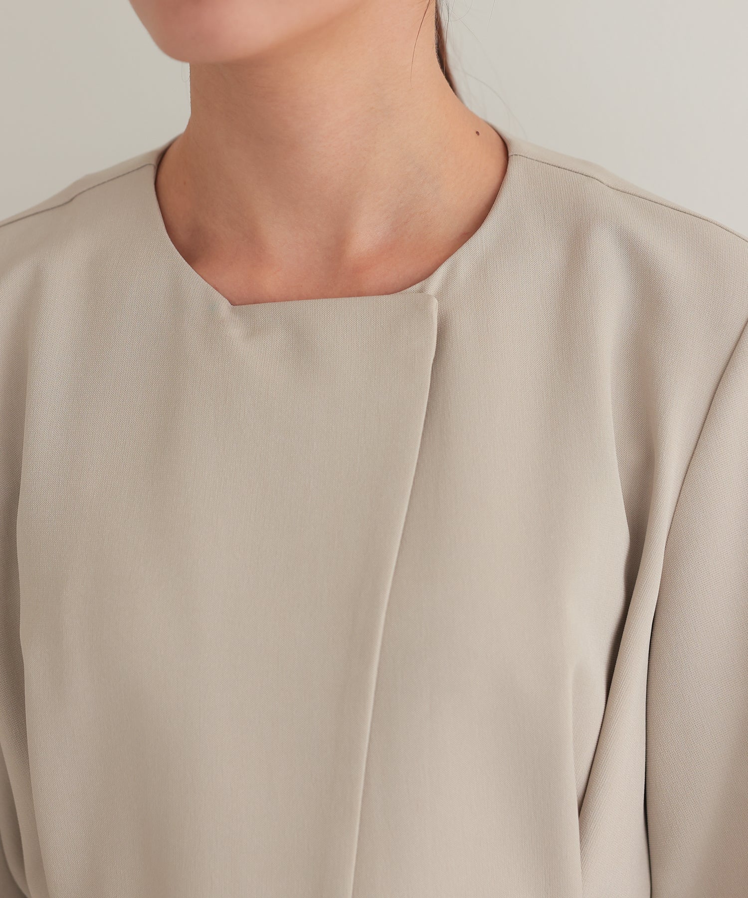 リボンペプラムセットアップスーツ/22125605