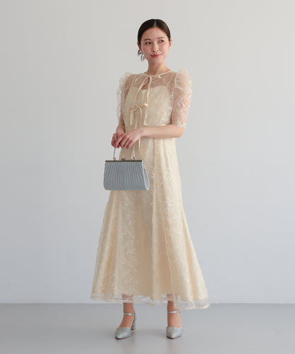 シアーレースボレロセットアップドレス/22325280