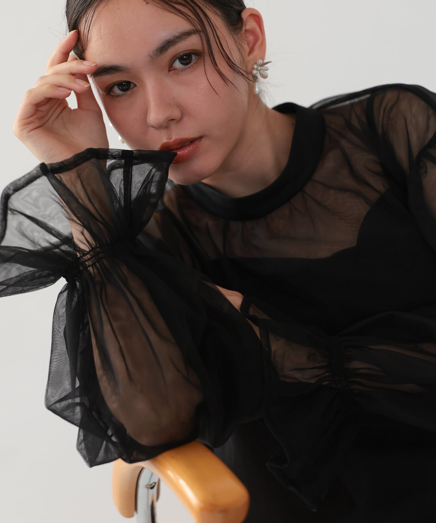 ブラック/164cm/Mサイズ着用