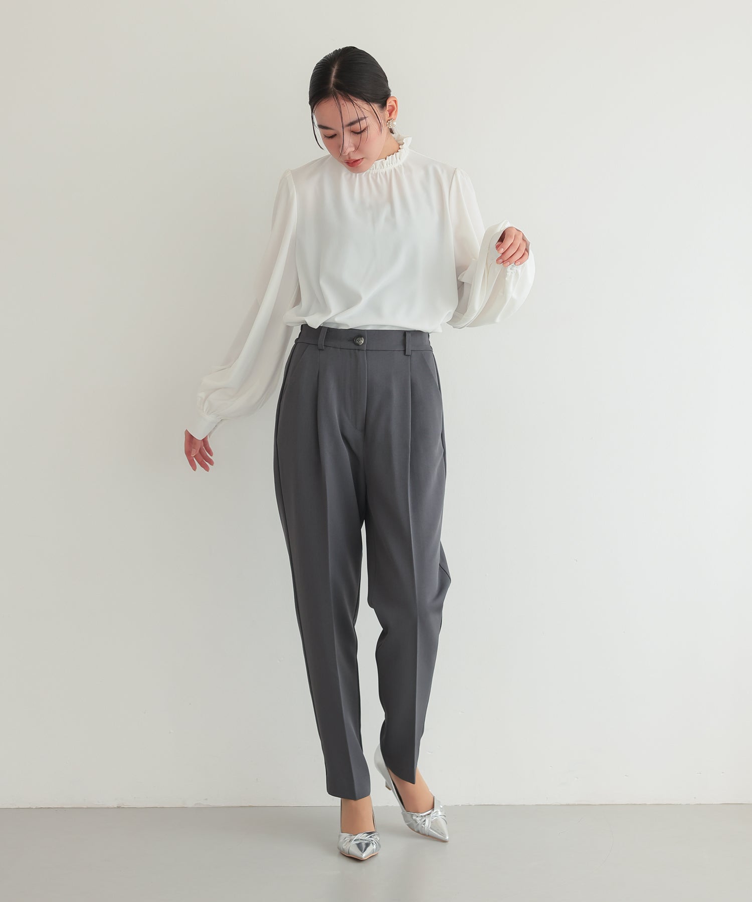 サイドベルトジレセットアップスーツ/22125607