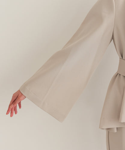 リボンペプラムセットアップスーツ/22125605