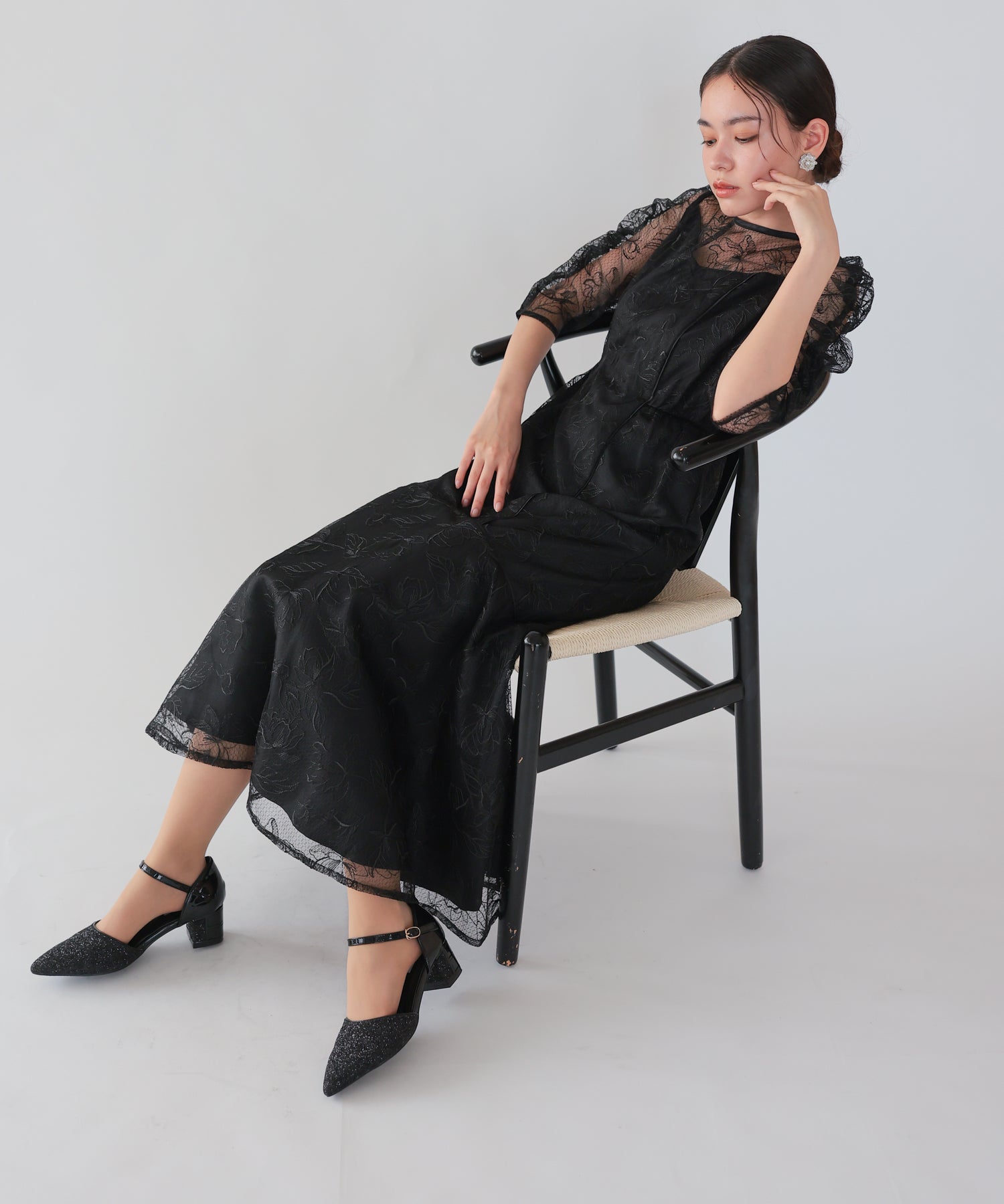 ブラック/164cm/Mサイズ着用