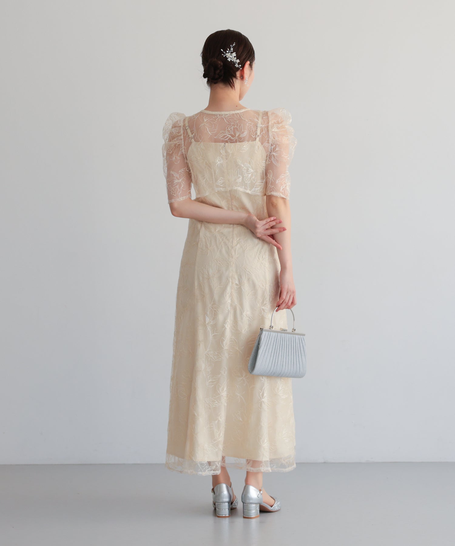 シアーレースボレロセットアップドレス/22325280