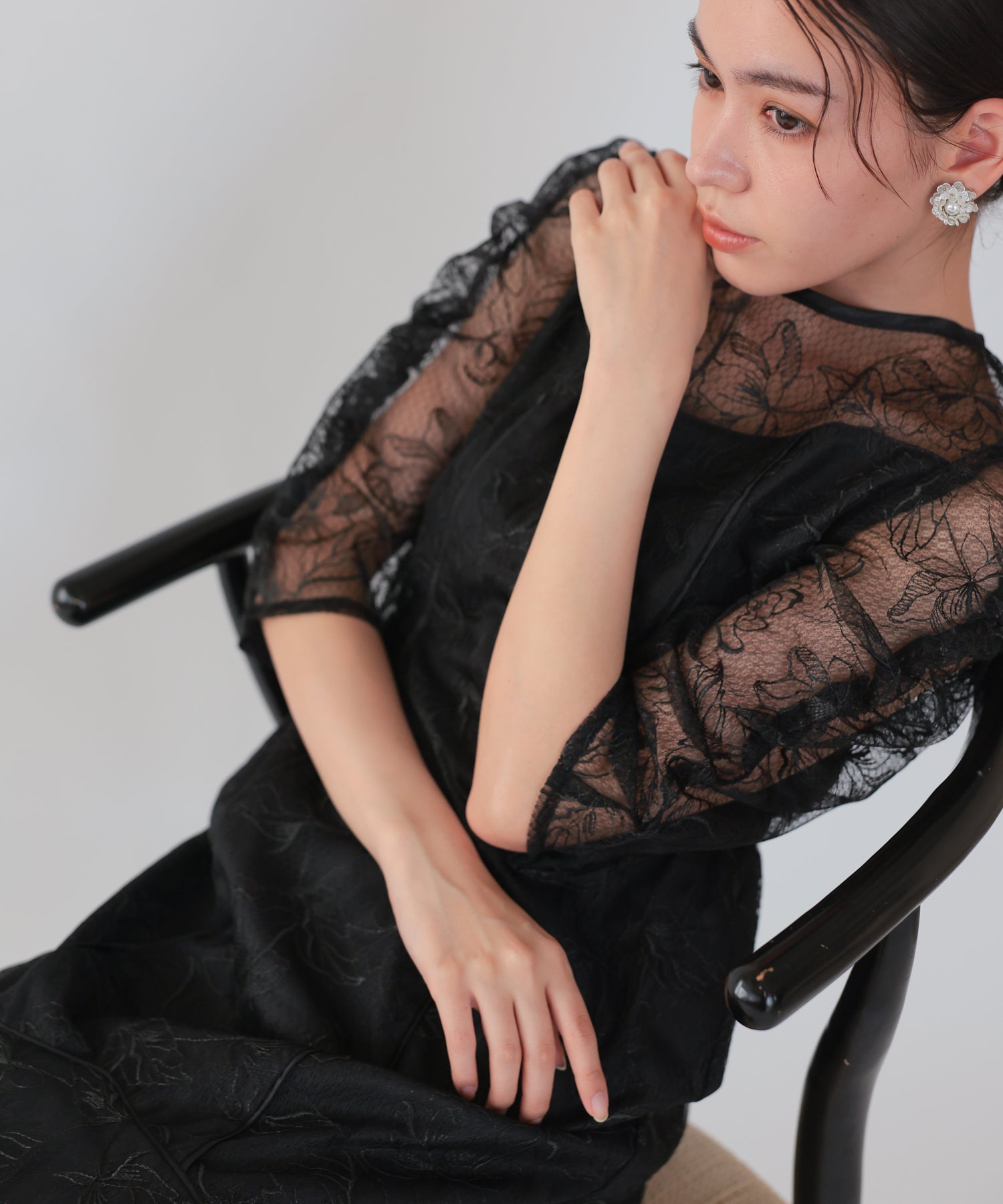 ブラック/164cm/Mサイズ着用