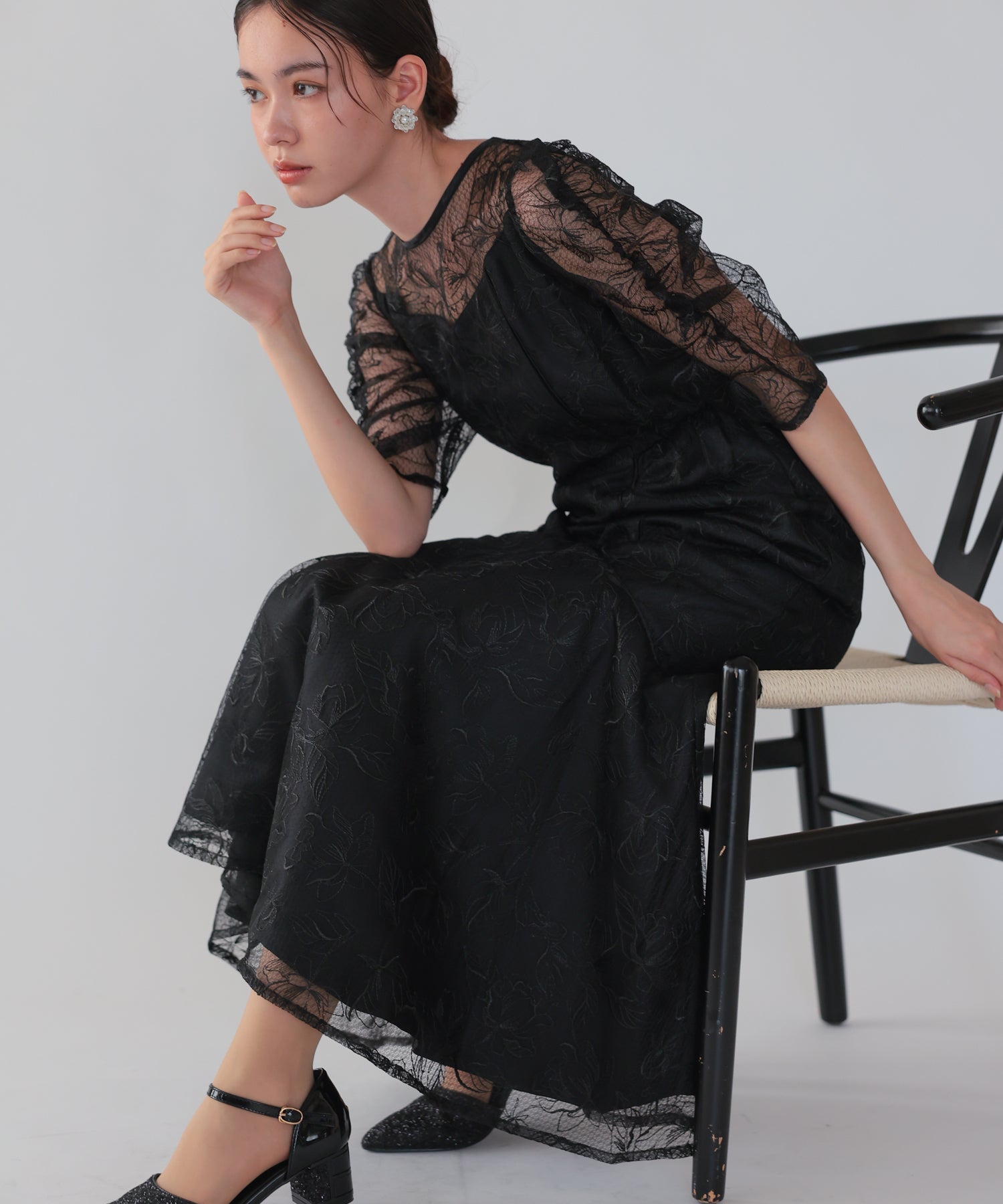 ブラック/164cm/Mサイズ着用