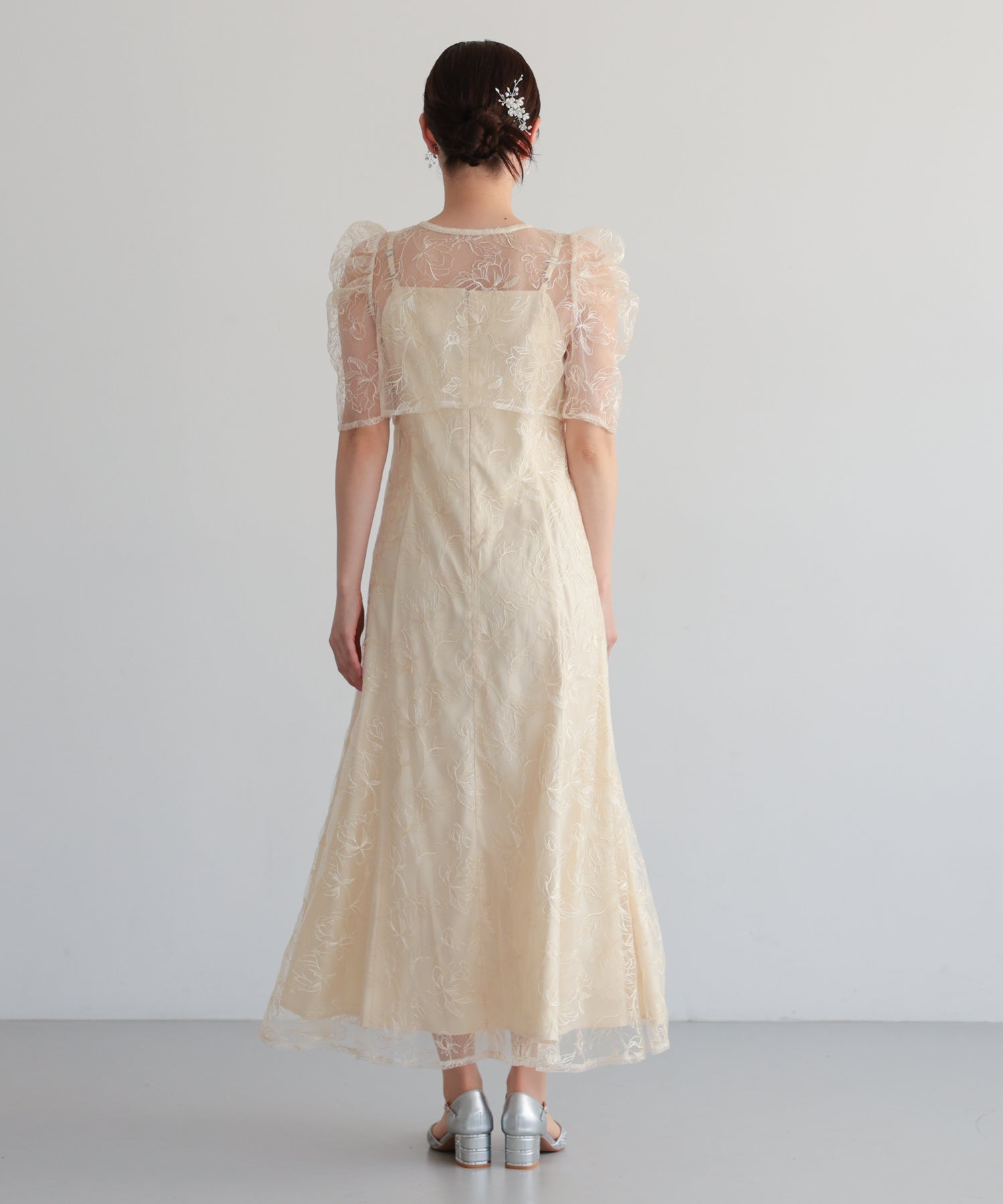 シアーレースボレロセットアップドレス/22325280