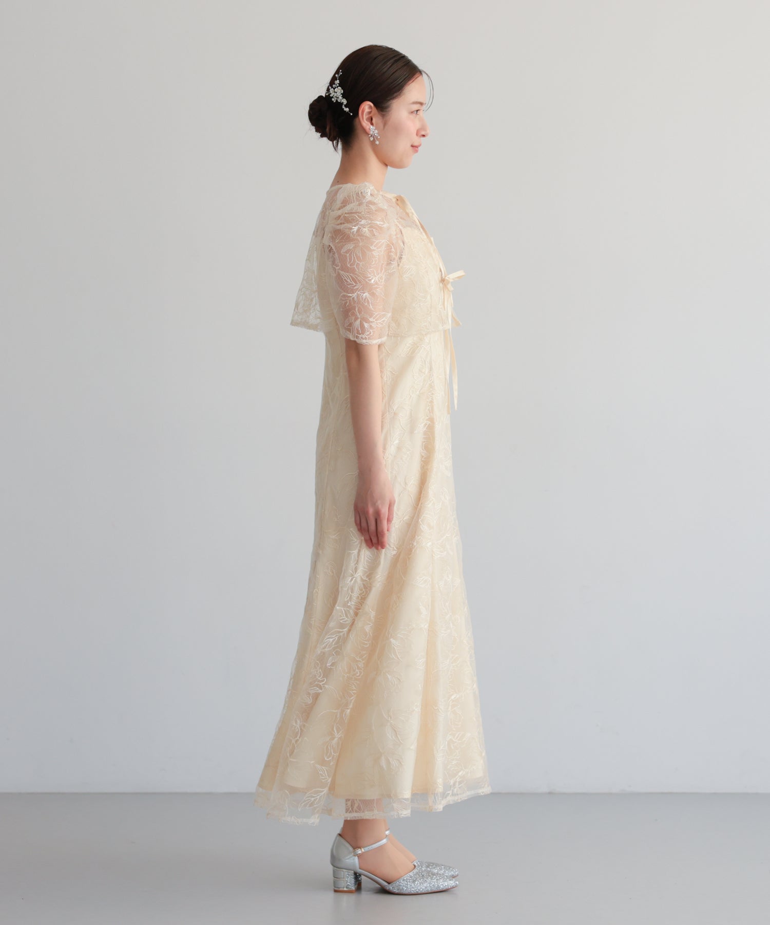 シアーレースボレロセットアップドレス/22325280