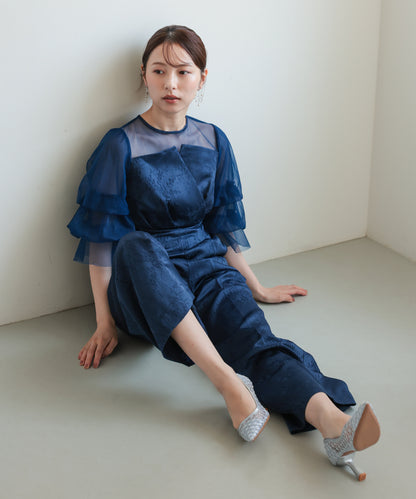 ネイビー/163cm/Mサイズ着用