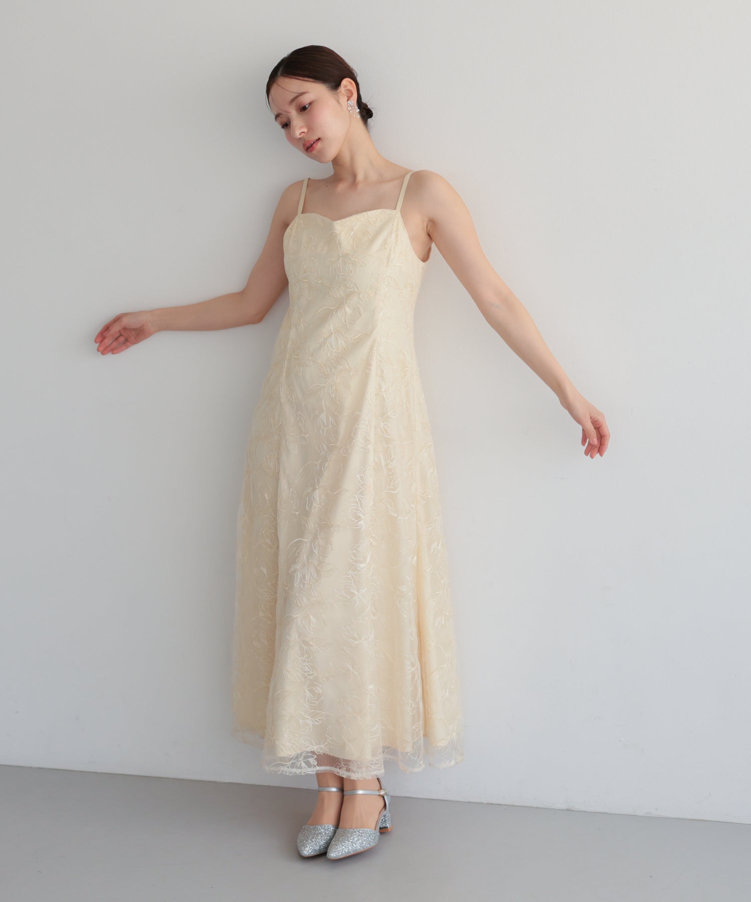 シアーレースボレロセットアップドレス/22325280