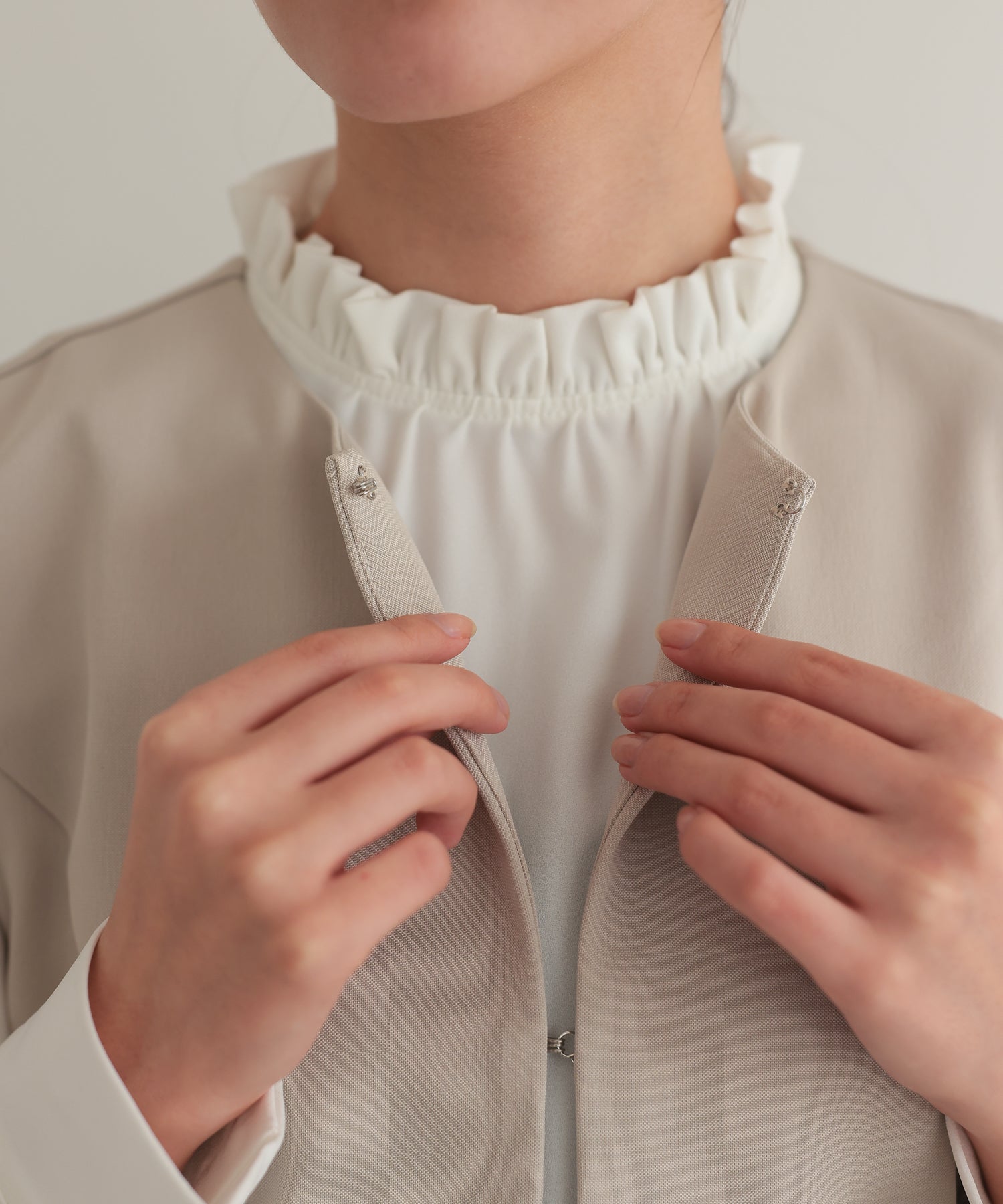 クルーネックベストセットアップスーツ/22125604