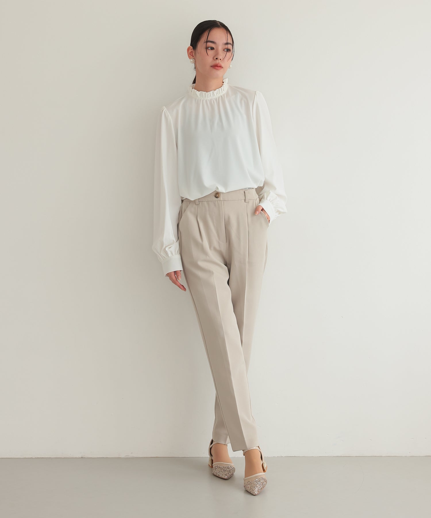 サイドベルトジレセットアップスーツ/22125607