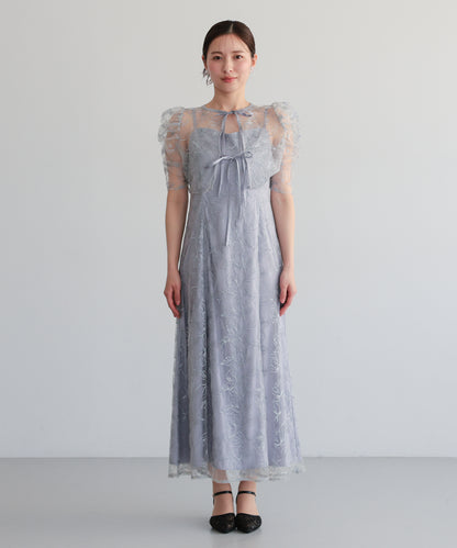 シアーレースボレロセットアップドレス/22325280